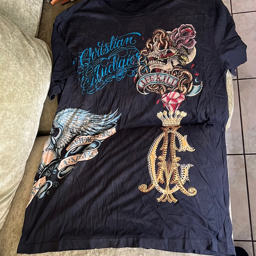 Christian Audigier men’s shirt